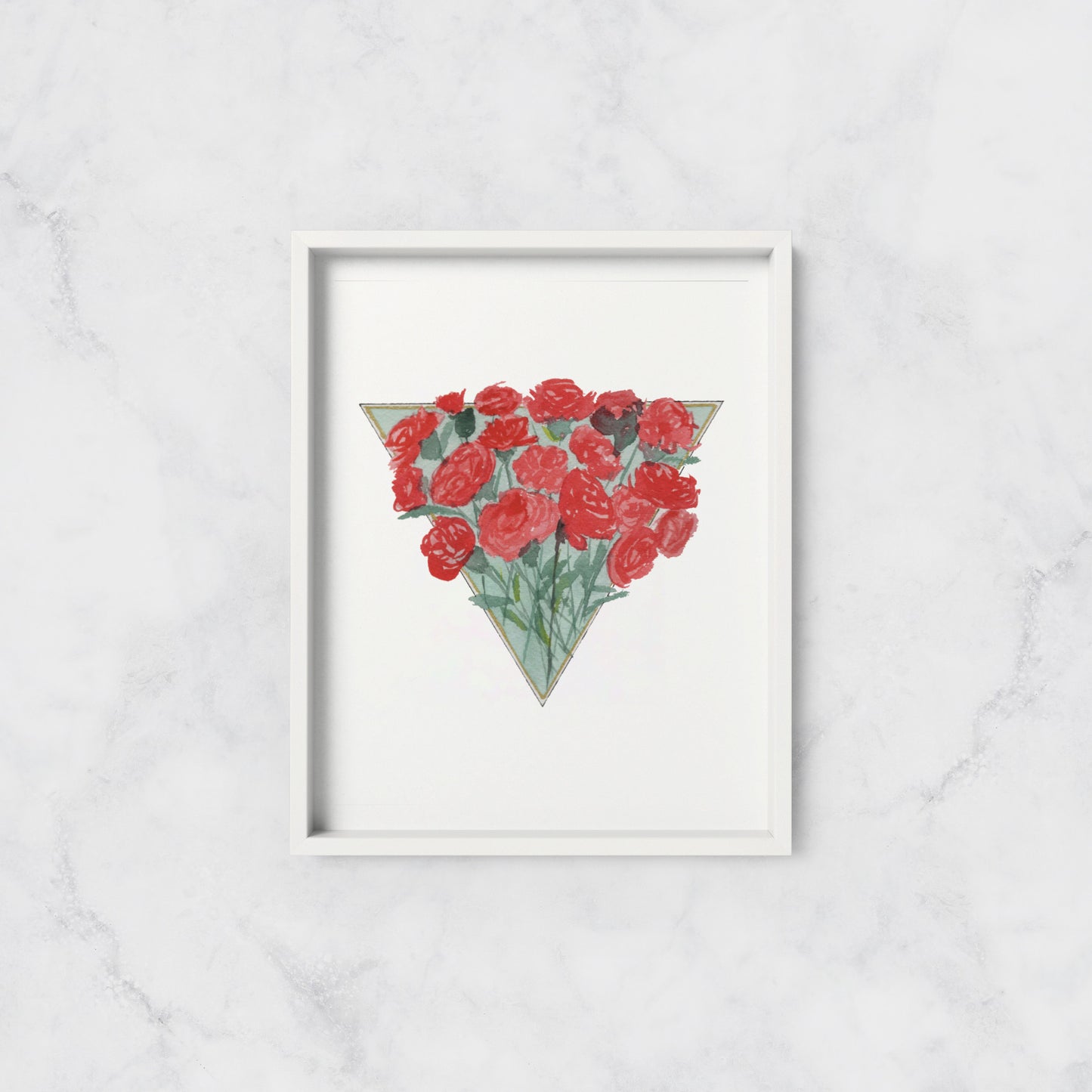 Carnation Triangle - Print