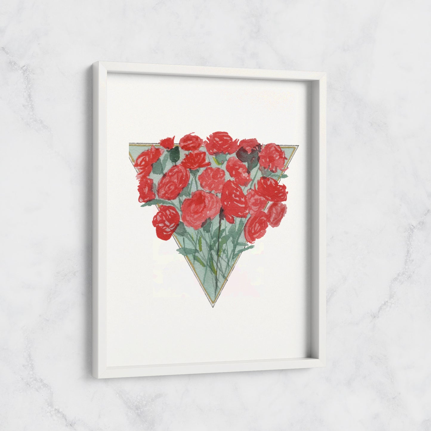 Carnation Triangle - Print