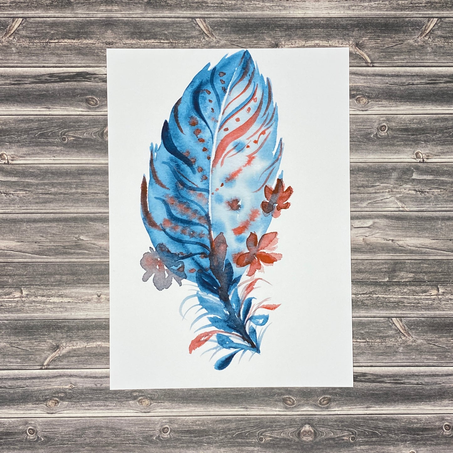 Feather Trio Art Prints