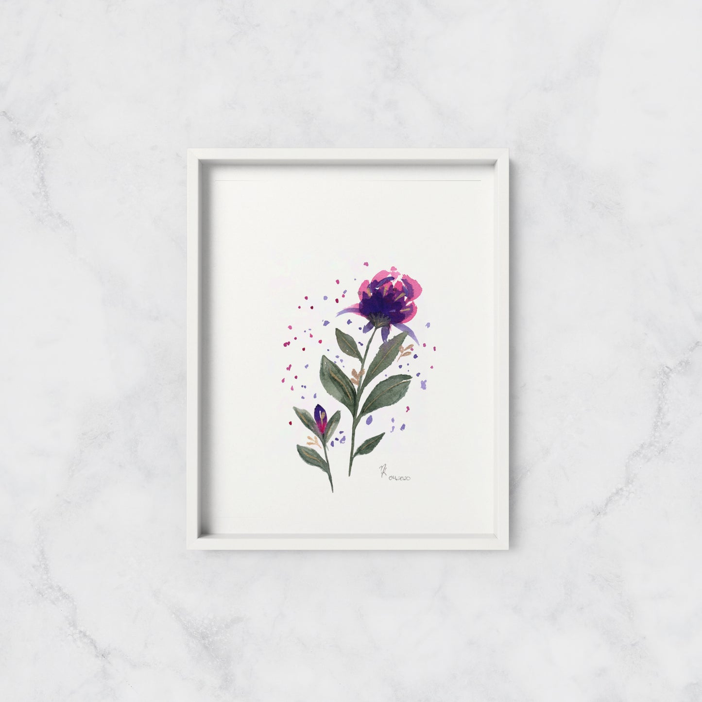 Twinkly Flower - Print