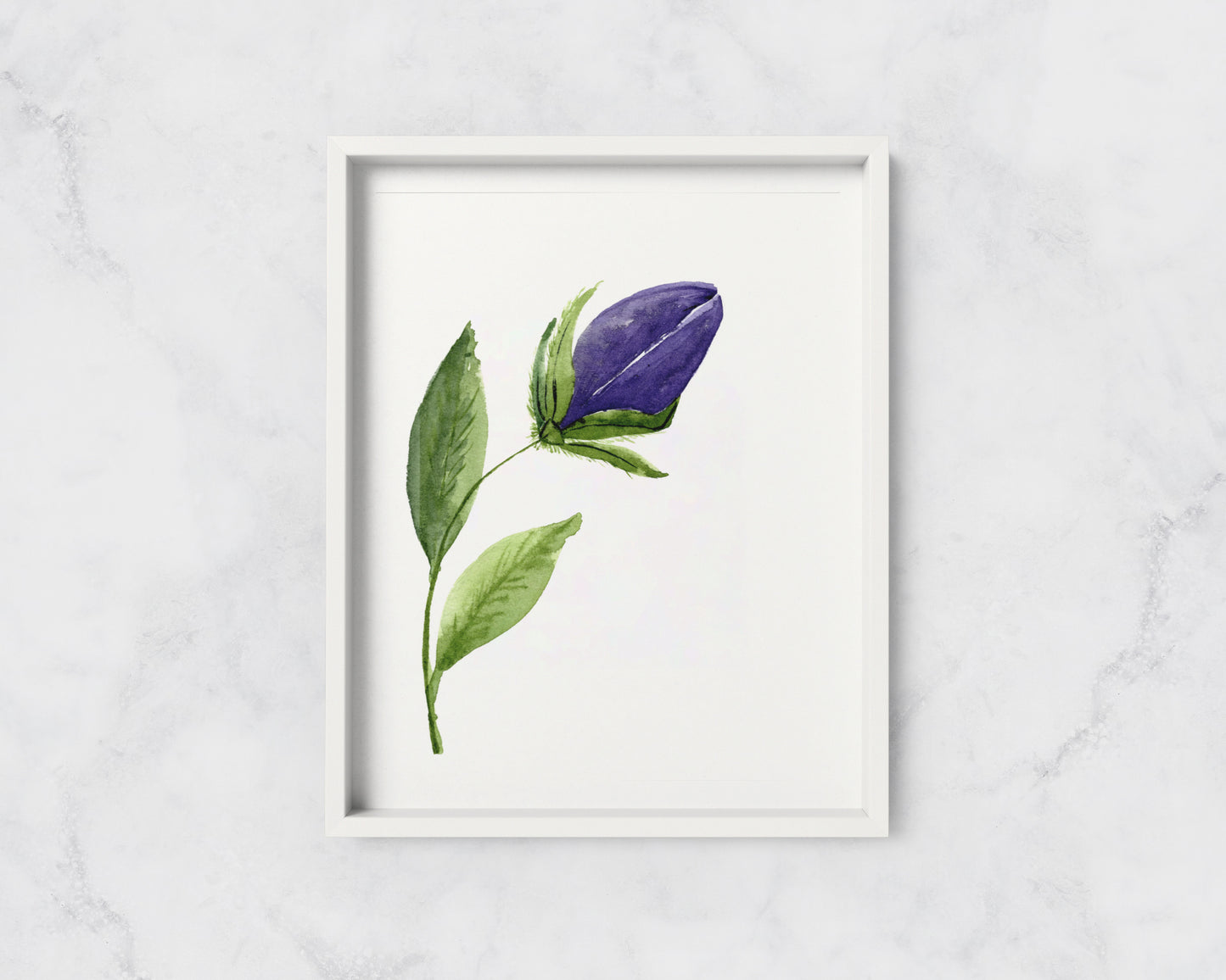 Purple Bell Flower - Print