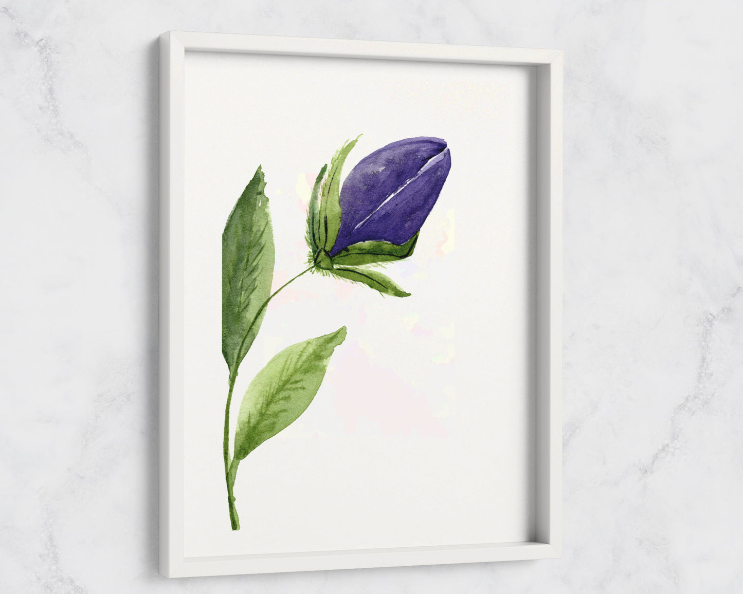 Purple Bell Flower - Print