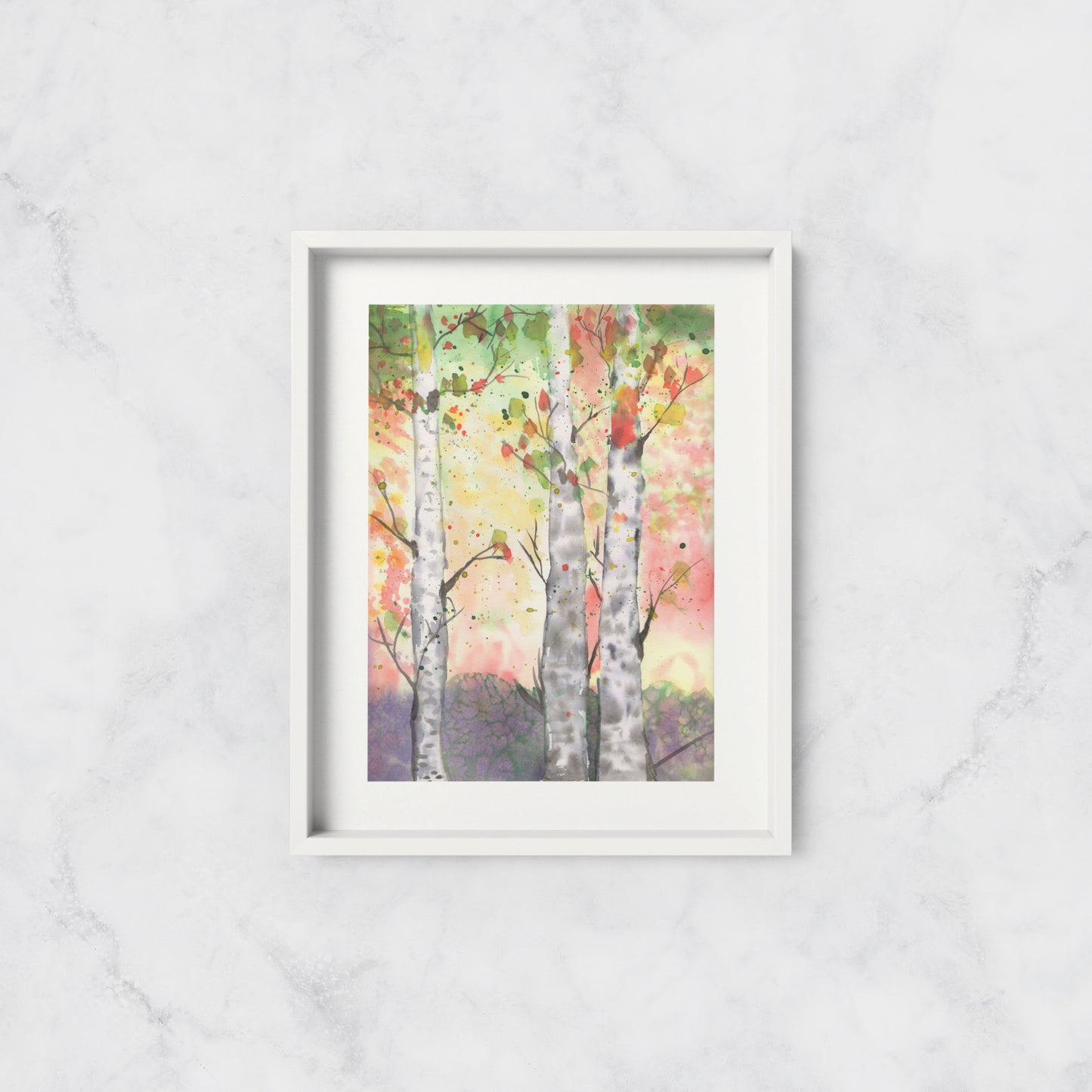 Birches - Print