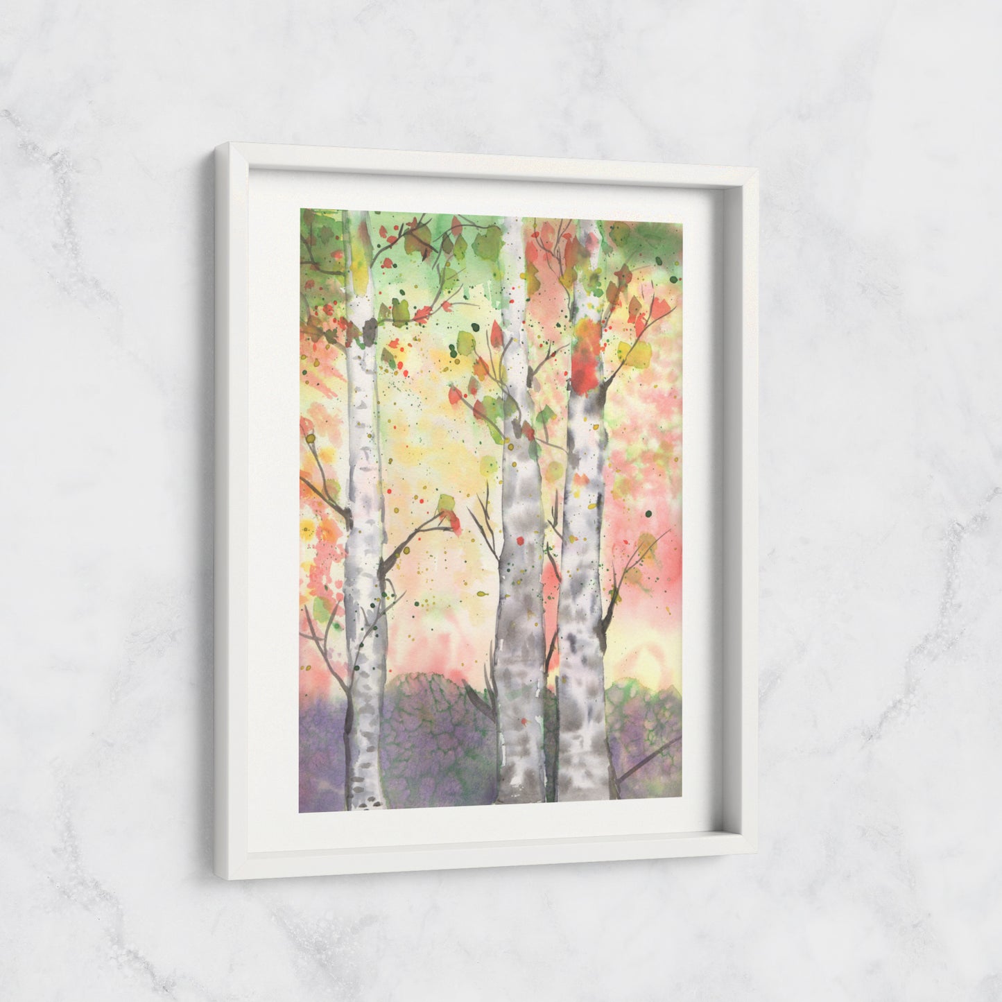 Birches - Print