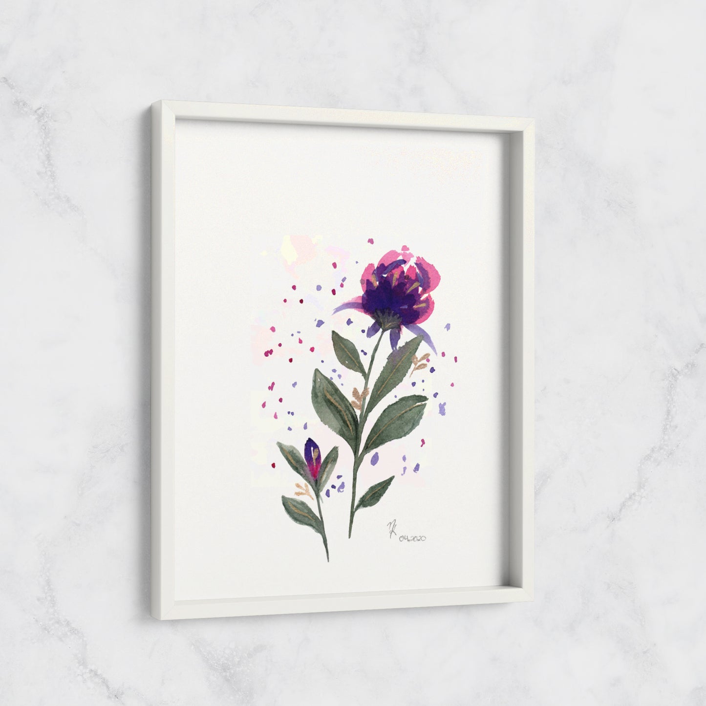 Twinkly Flower - Print