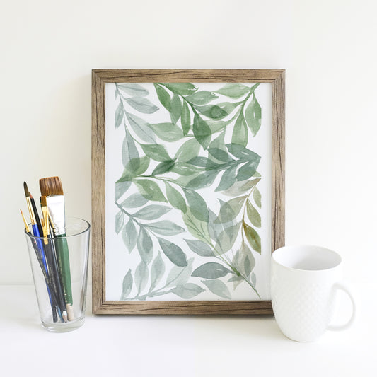 Full of Foliage Art Print