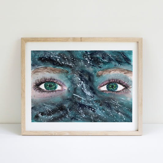 Galaxy Eyes - Print