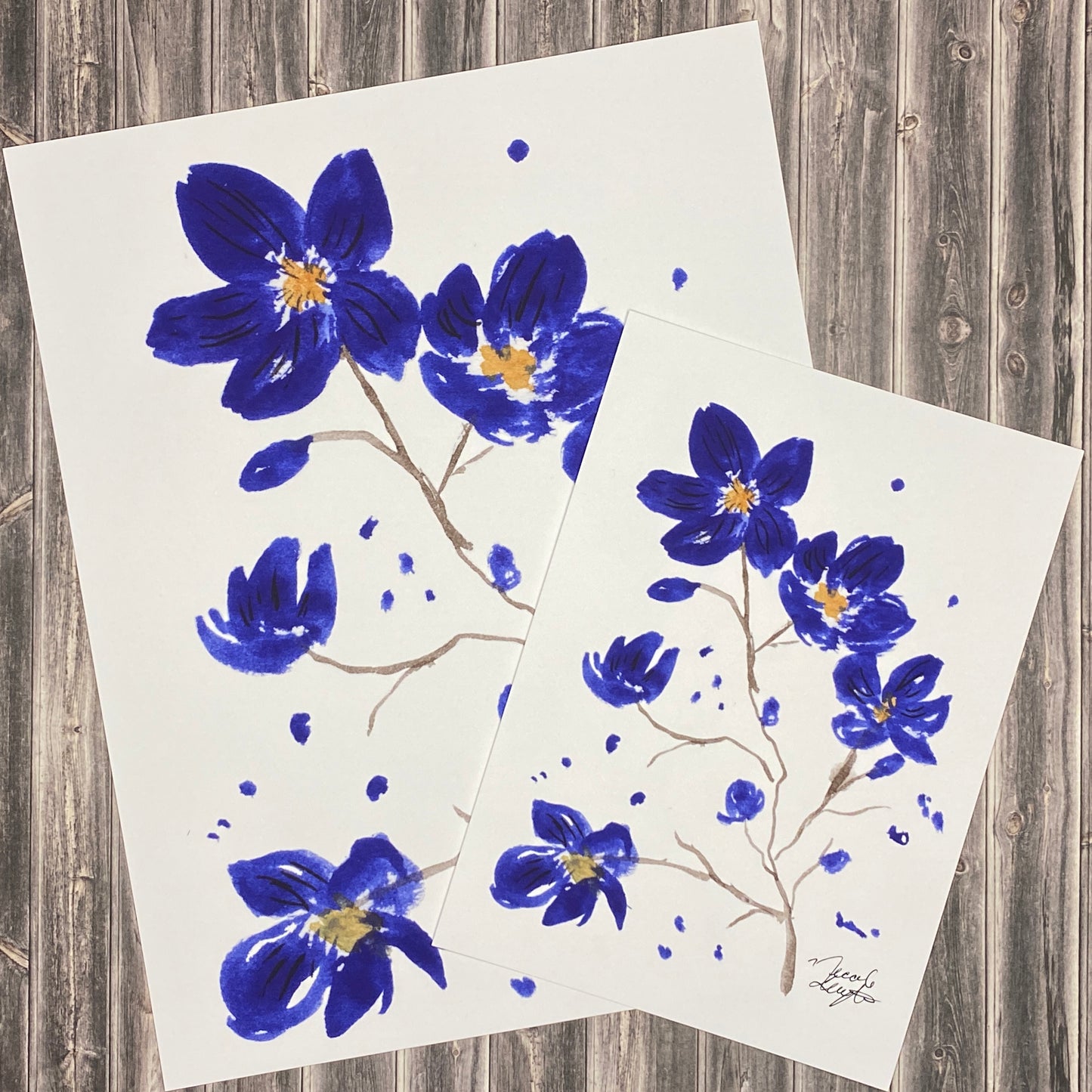 Violets Art Print