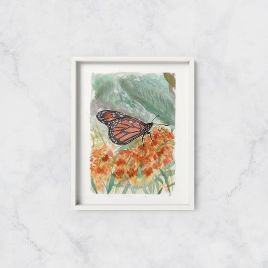 Monarch Art Print