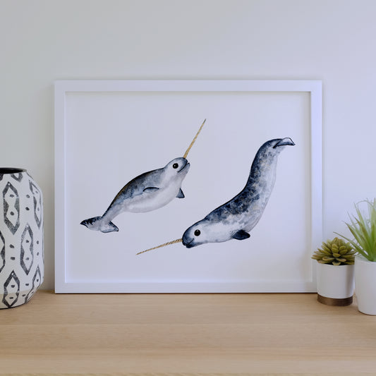 Narwhals - Print