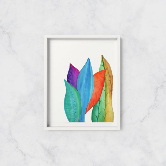 Underseas Watercolour Art Print