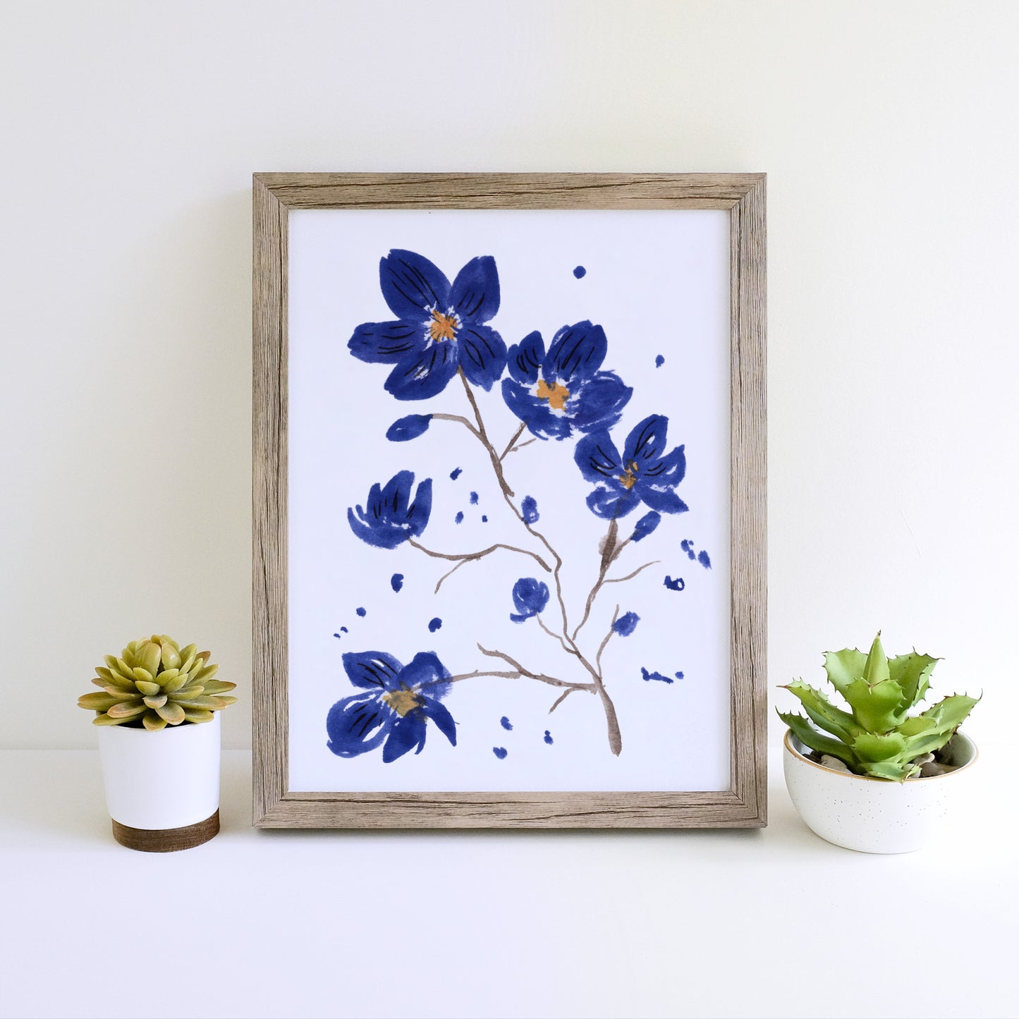 Violets Art Print