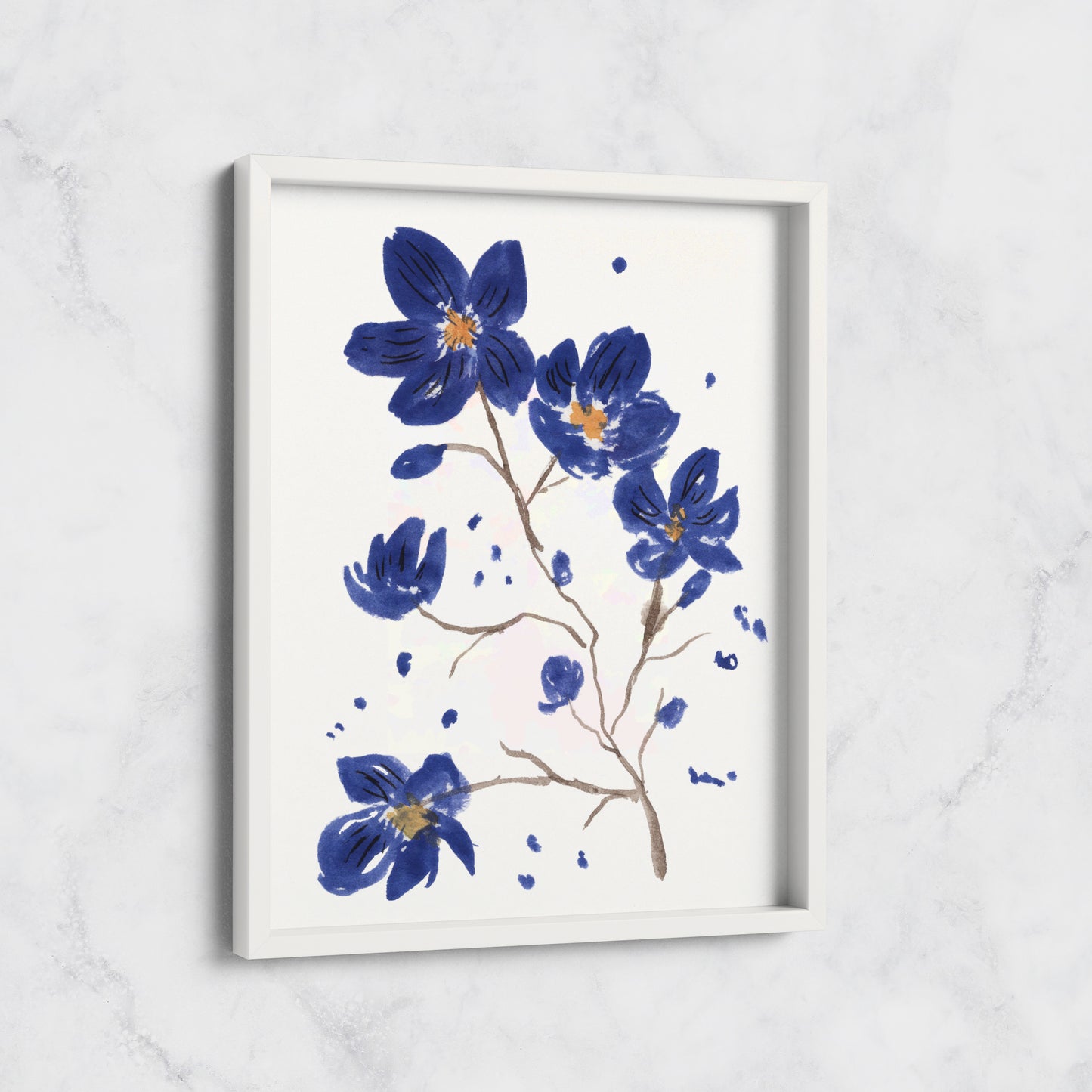 Violets Art Print