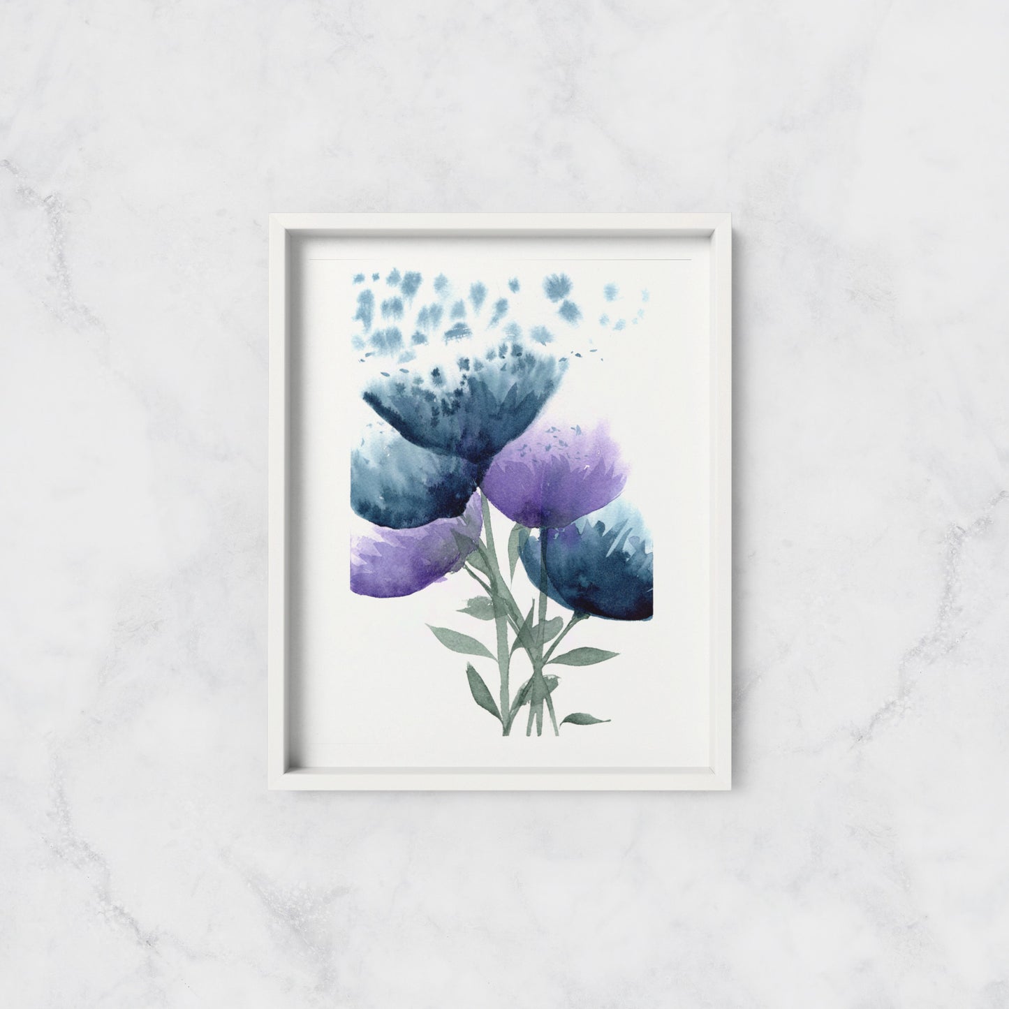 Windy Flowers - Print