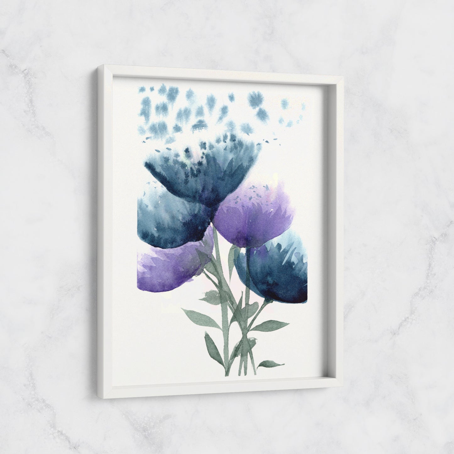 Windy Flowers - Print